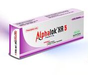 Alphalok XR 5 mg Tablet-14's Strip