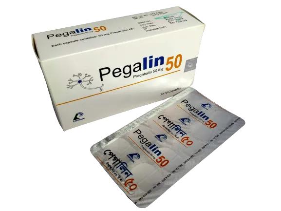 Pegalin 50 mg Capsule-10's Strip