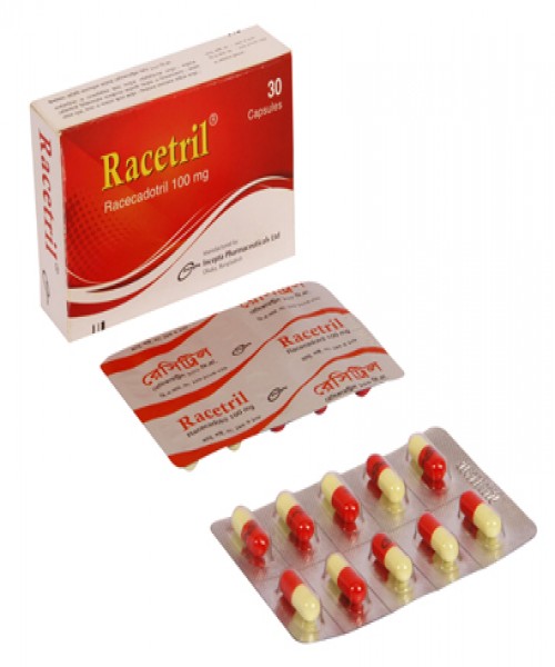 Racetril 100 mg Capsule-10's Strip