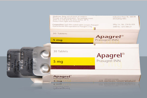 Apagrel 5 mg Tablet-30's Pack