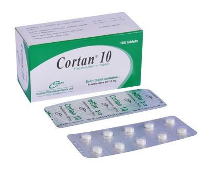 Cortan 10 mg Tablet-10's Strip