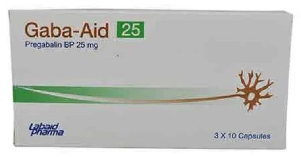 Gaba-Aid 25 mg Capsule-10's Strip