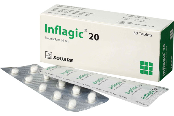 Inflagic 20 mg Tablet-10's Strip