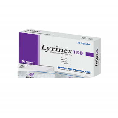 Lyrinex 150 mg Capsule-20's Pack