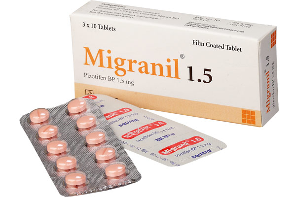 Migranil 1.5 mg Tablet-10's Strip