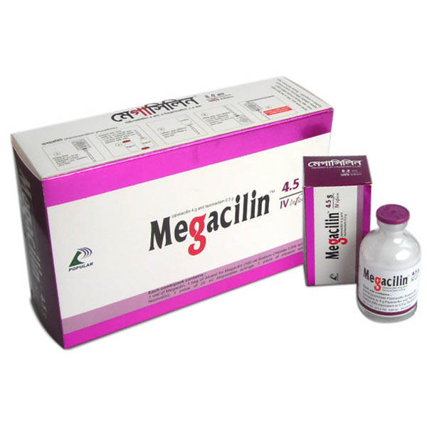 Megacilin (4 gm+0.5 gm)/vial IV Infusion