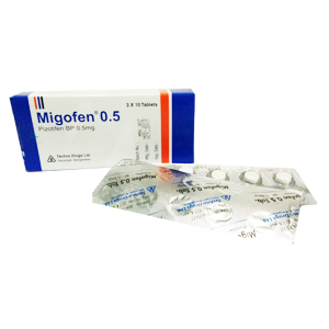 Migofen 0.5 mg Tablet-30's Pack