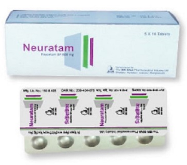 Neuratam 800 mg Tablet-50's Pack