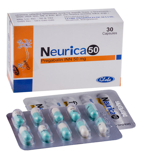 Neurica 50 mg Capsule-30's Pack