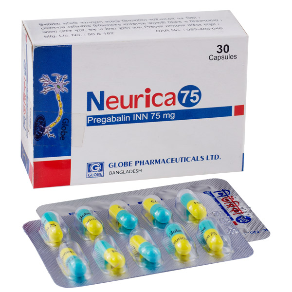 Neurica 75 mg Capsule-30's Pack