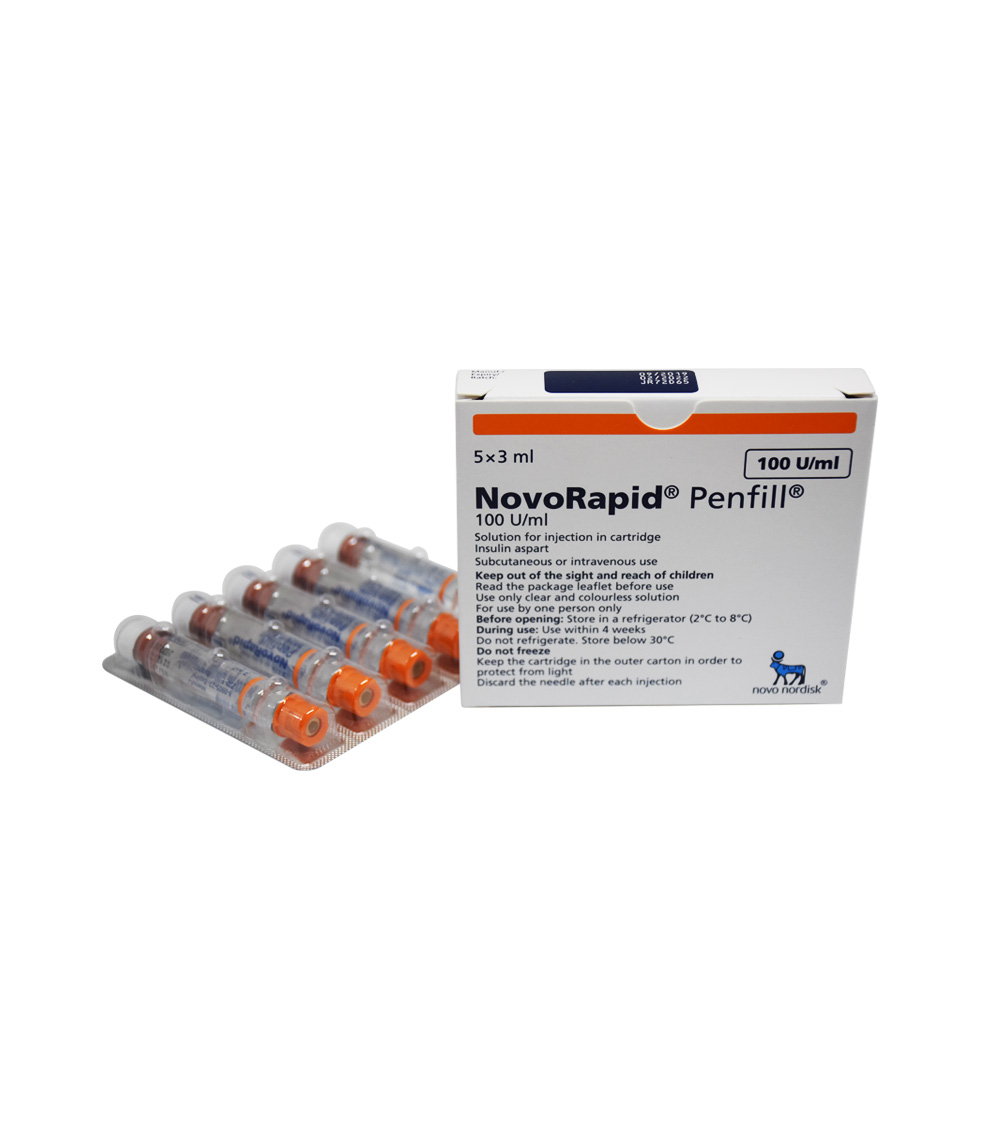 NovoRapid Penfil 100 IU/3 ml Injection-1 Pis