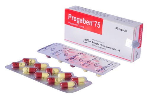 Pregaben 75 mg Capsule-10's Strip