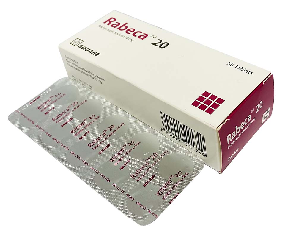 Rabeca 20 mg Tablet-10's Strip