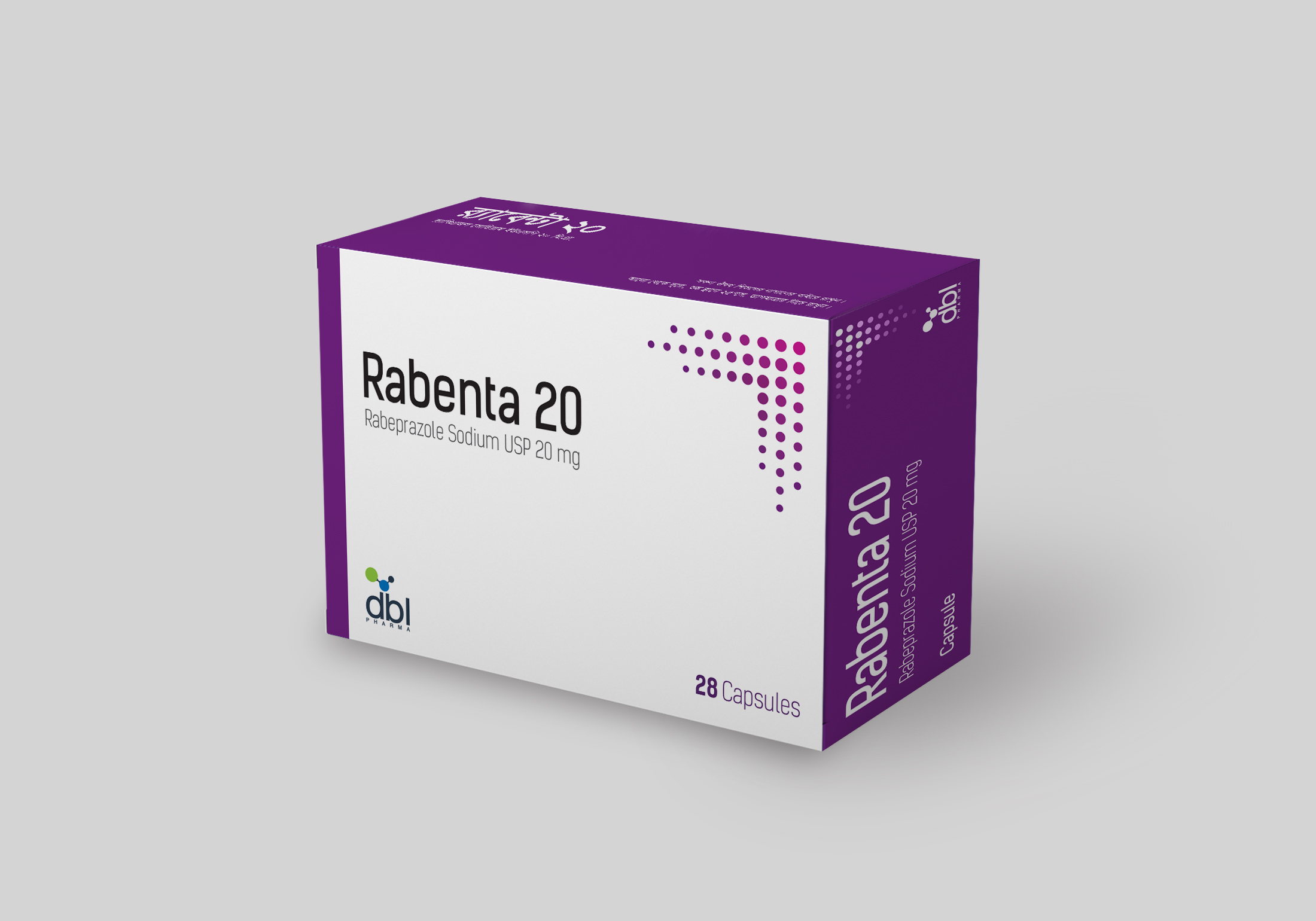 Rabenta 20 mg Capsule-28's Pack