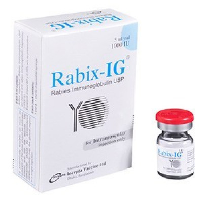 Rabix-IG 1000 IU/5 ml IM Injection