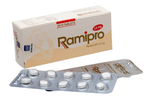 Ramipro 2.5 mg Tablet-10's Strip
