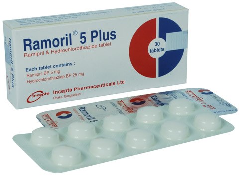 Ramoril Plus 5 mg Tablet-10's Strip