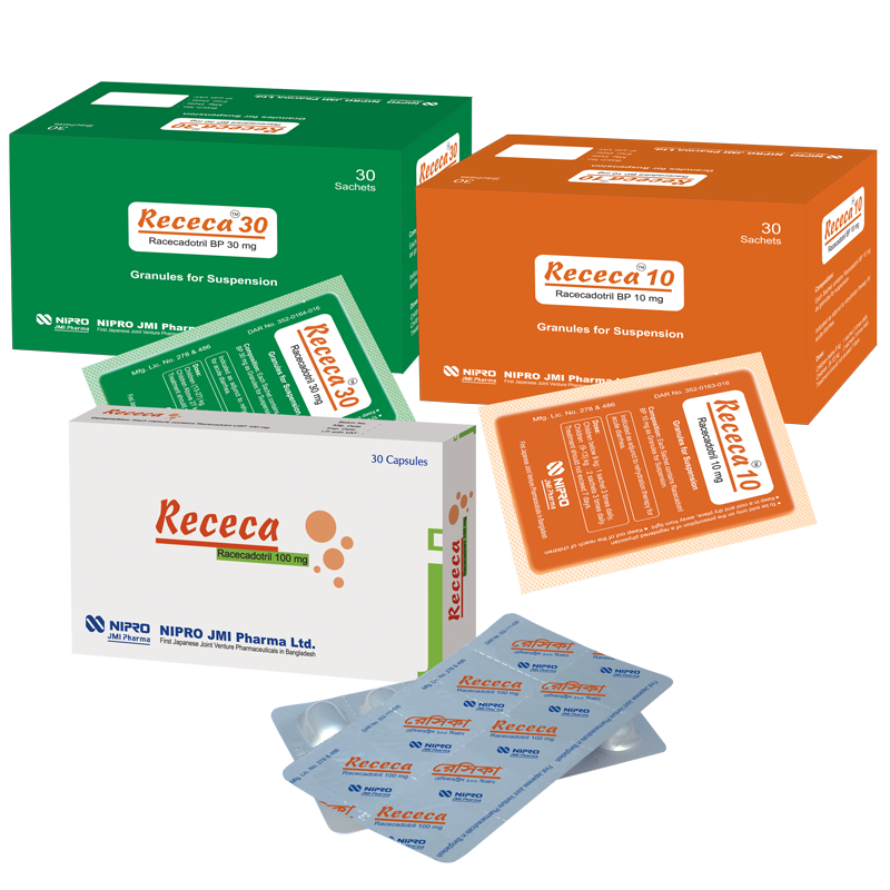 Receca 10 mg/Sachet Oral Powder-30?s Pack