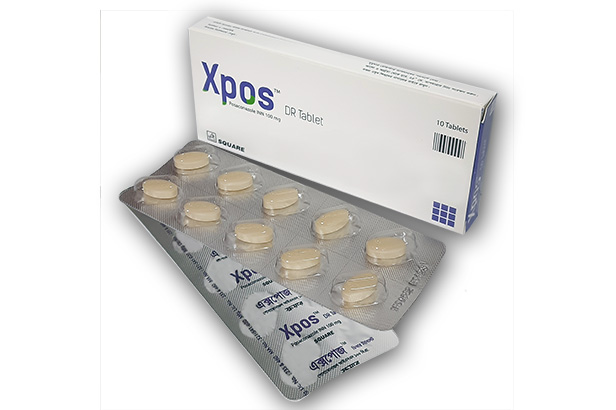 Xpos 100 mg Tablet-10's Pack