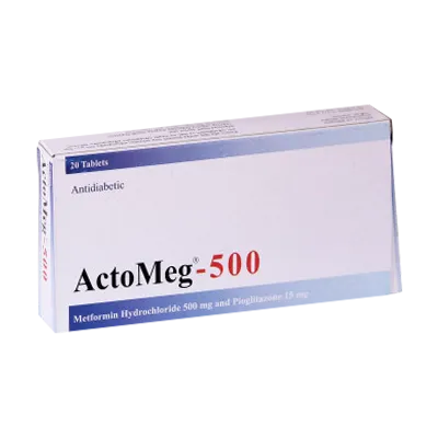 Actomeg 500 mg Tablet-20's Pack