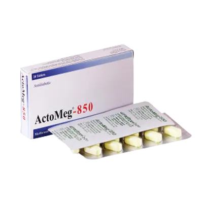 Actomeg 850 mg Tablet-20's Pack