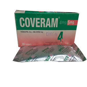 Coveram 4 mg+5 mg Tablet-30's Pack