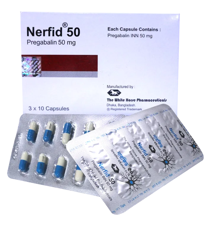 Nerfid 50 mg Capsule-10's Strip