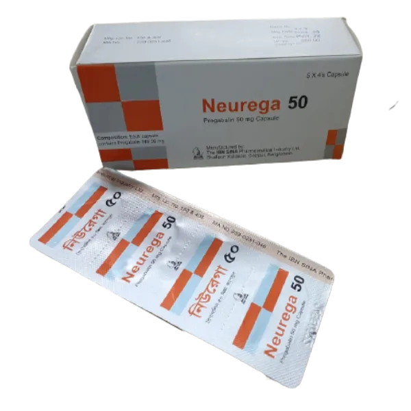 Neurega 50 mg Capsule-4 Pcs