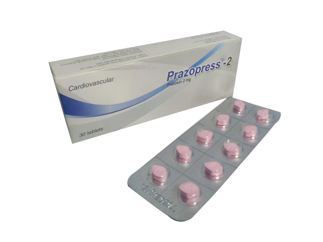 Prazopress 2 mg Tablet-10's Strip