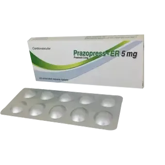 Prazopress ER 5 mg Tablet-10's Strip