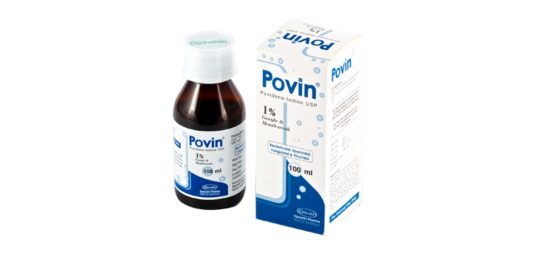 Povin 1% Mouthwash-100 ml