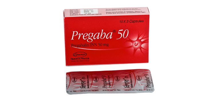 Pregaba 50 mg Capsule-10?s Strip