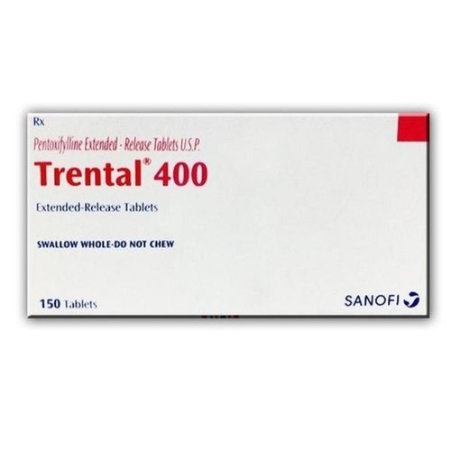 Trental 400 mg Tablet-30's Pack