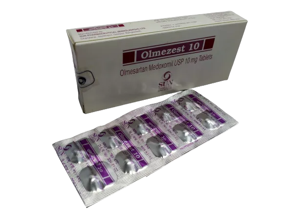 Olmezest 10 mg Tablet-10's Strip