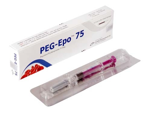 PEG-Epo 75 mcg/0.3 ml IV Injection