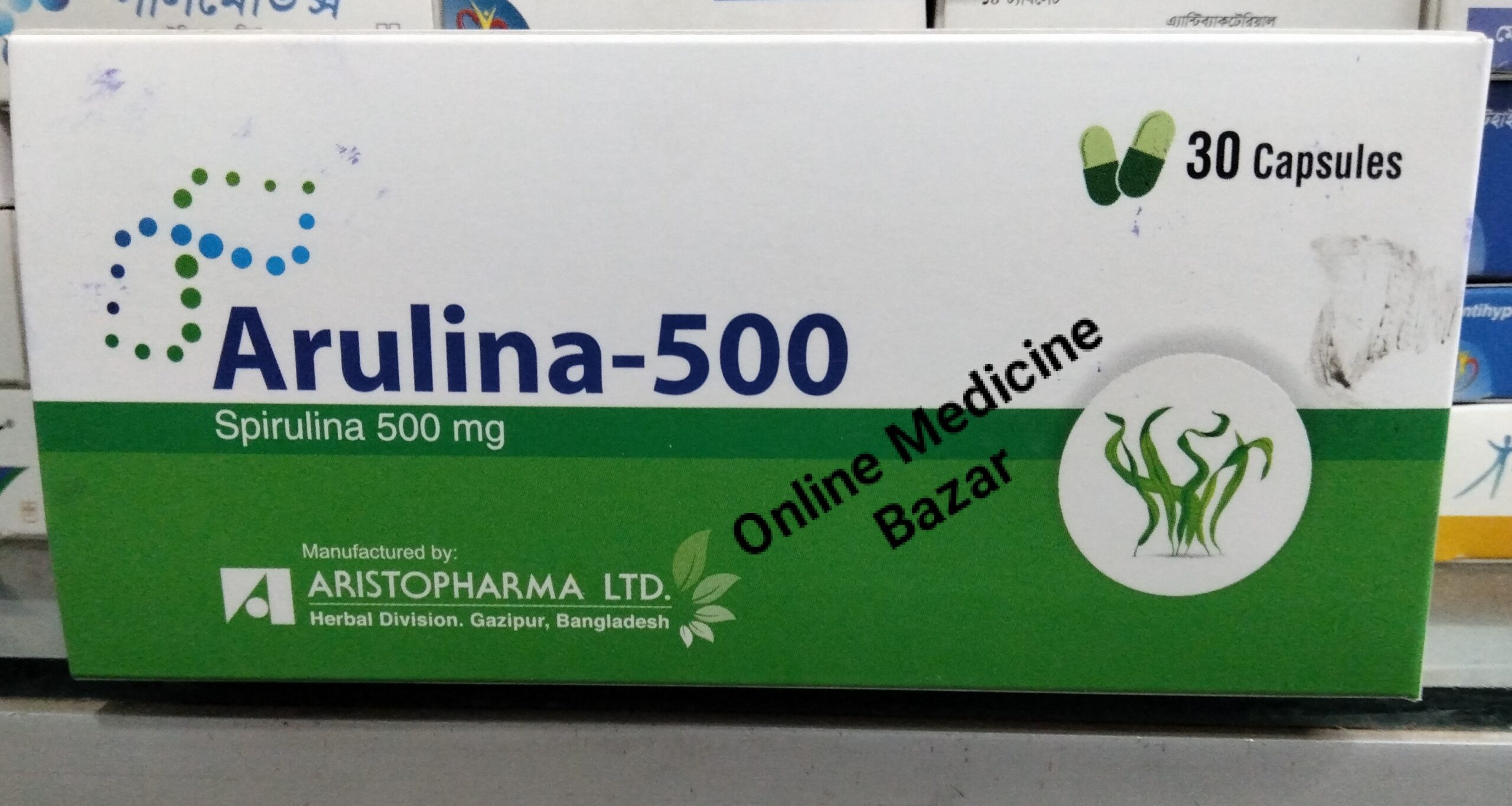 Arulina 500 mg Capsule-30's Pack