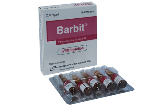 Barbit 200 mg/1 ml Injection-5's Pack