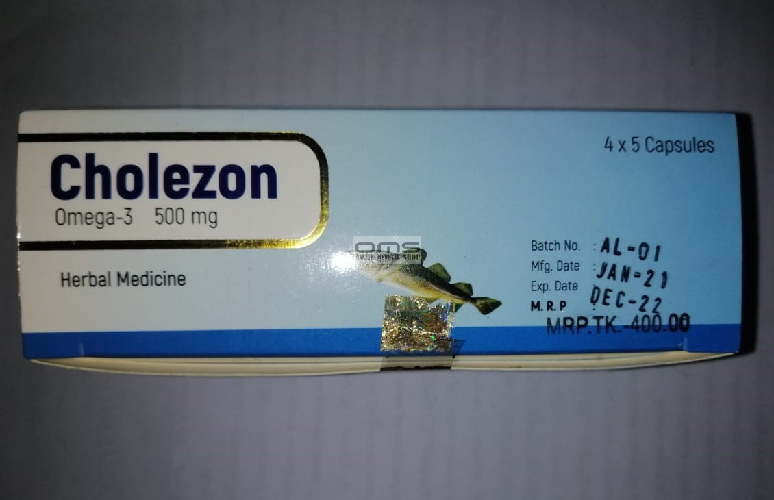 Cholezen 500 mg Capsule-20?s pack