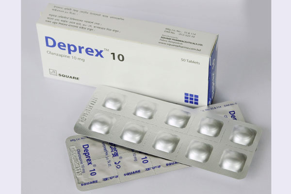 Deprex 10 mg Tablet-10's Strip