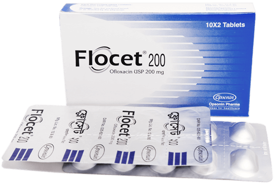 Flocet 200 mg Tablet-10's Strip