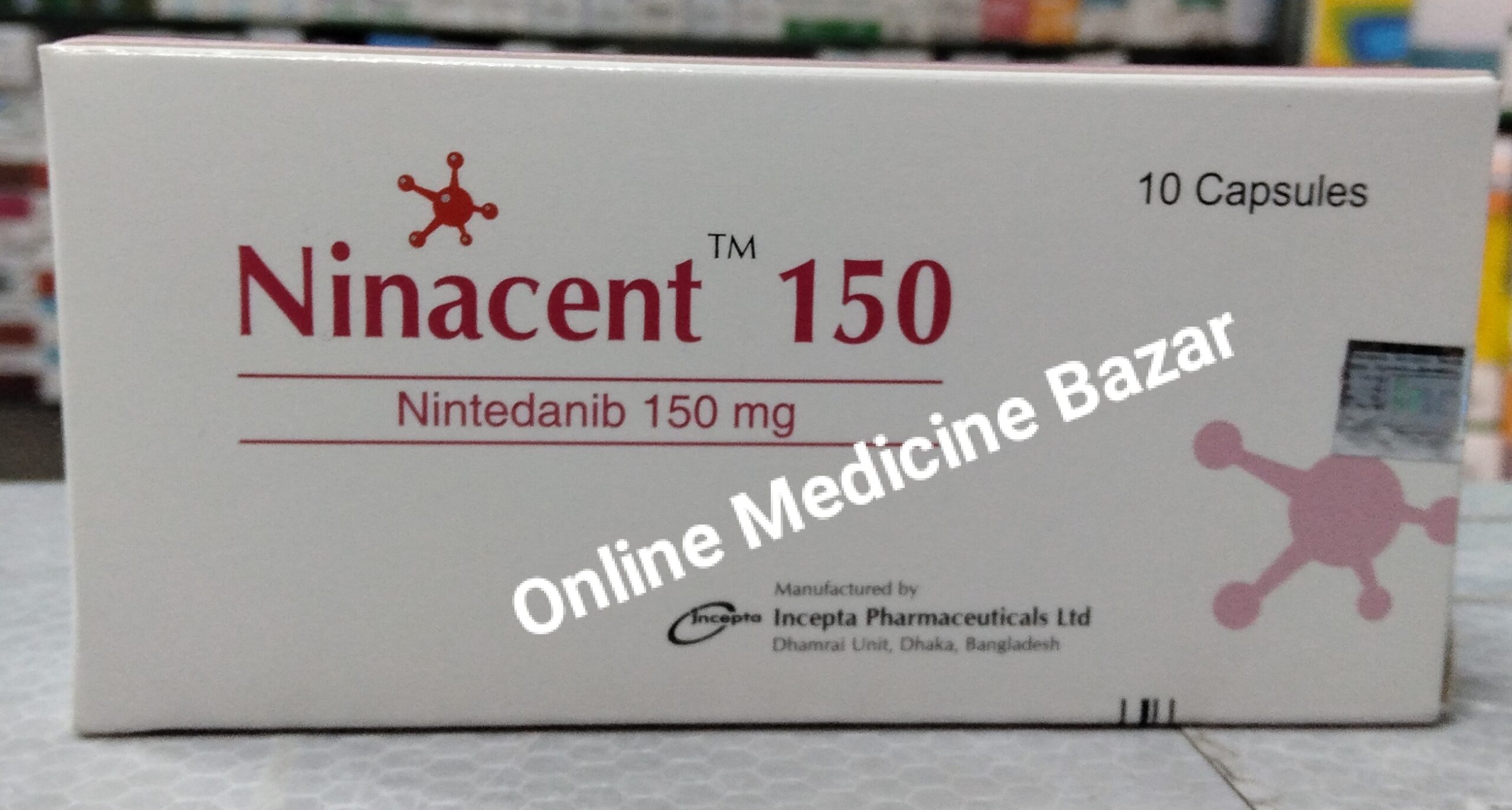 Ninacent 150 mg Capsule-10's Pack