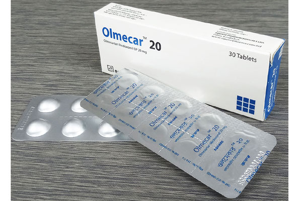 Olmecar 20 mg Tablet-10's Strip