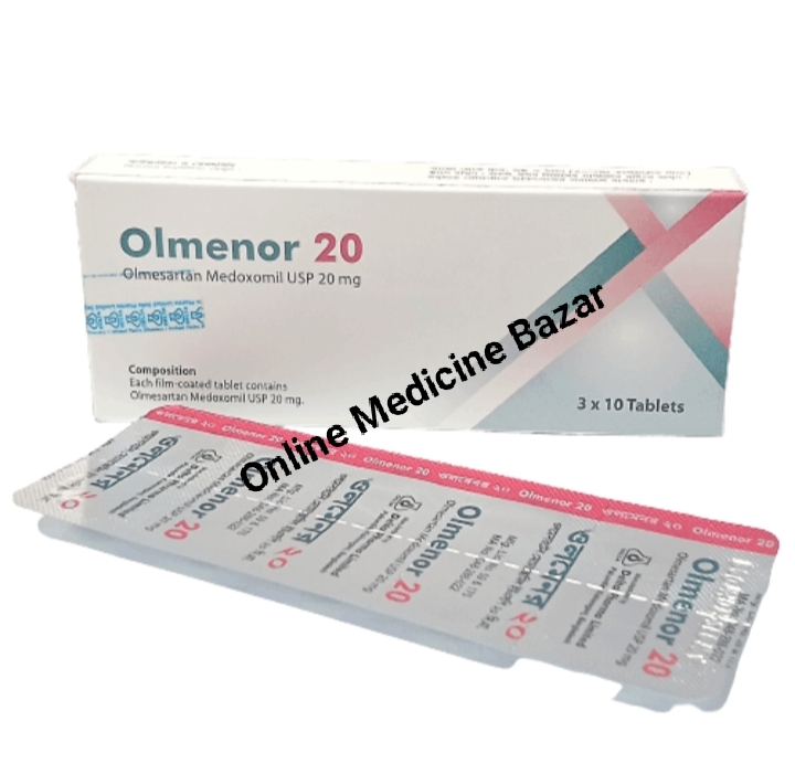 Olmenor 20 mg Tablet-30's Pack