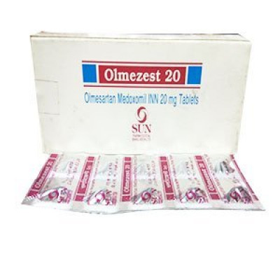 Olmezest 20 mg Tablet-10's Strip