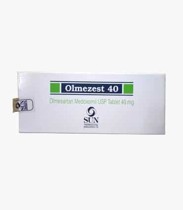 Olmezest 40 mg Tablet-10's Strip