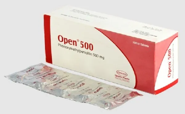 Open 500 mg Tablet-10's Strip