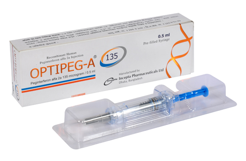 Optipeg-A 135 mcg/0.5 ml Injection