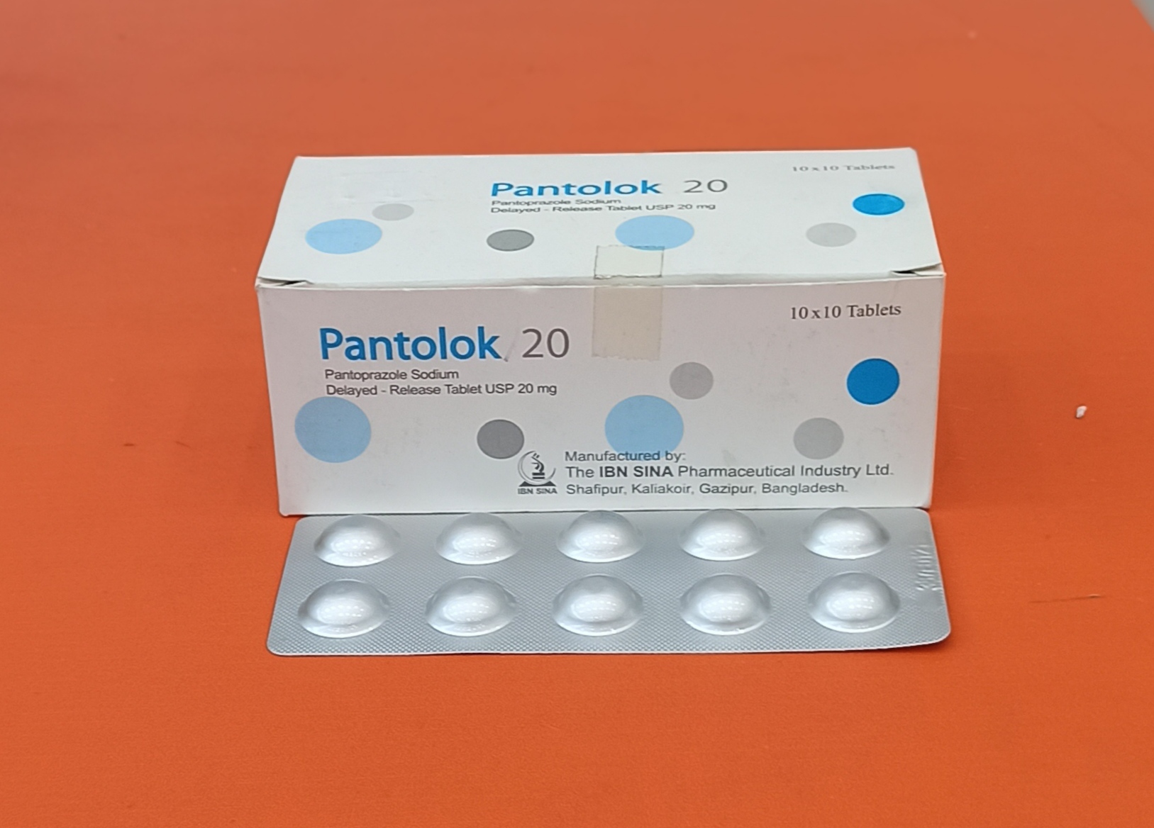 Pantolok 20 mg Tablet-10's Strip