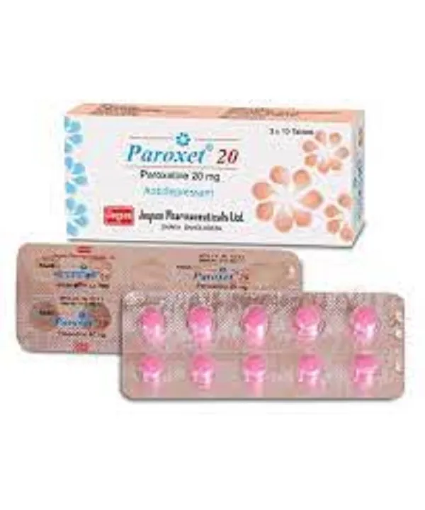 Paroxet 20 mg Tablet-30's Pack