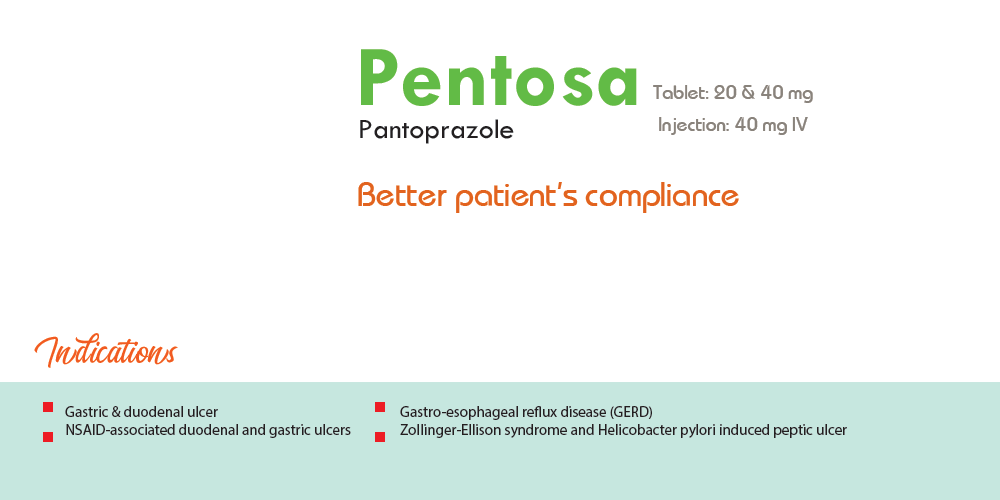 Pentosa 40 mg Tablet-30's Pack